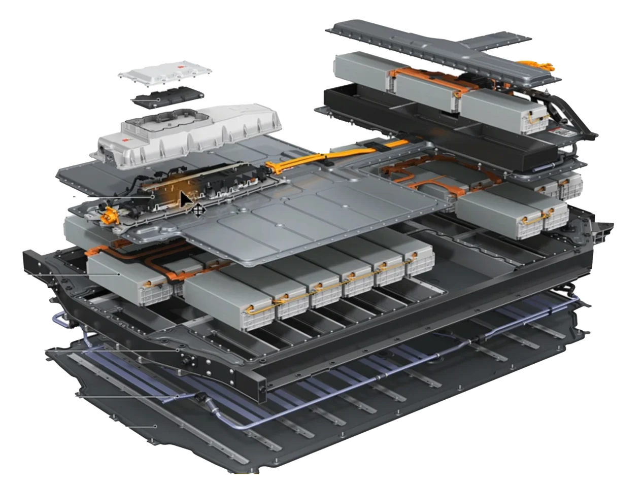 Schematic of Material Applications for Power Battery Fasteners