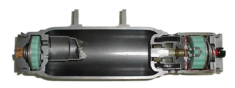 Example component made from airbag fastener material, Part 1