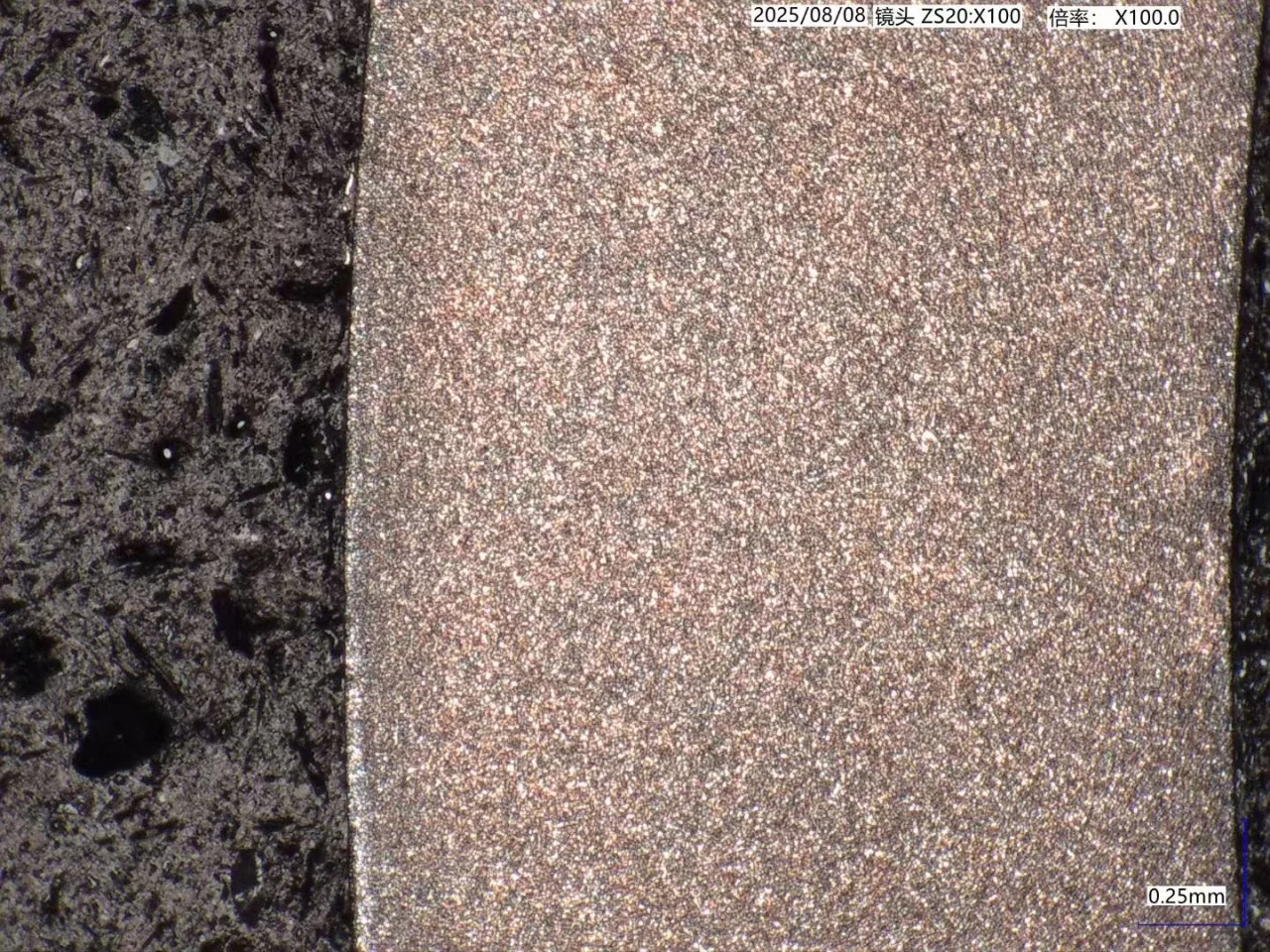Material microstructure observation