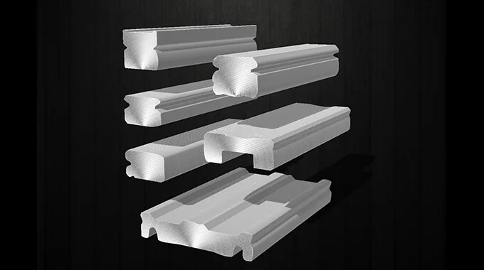 Custom shaped wire for linear guide rail sliders product image