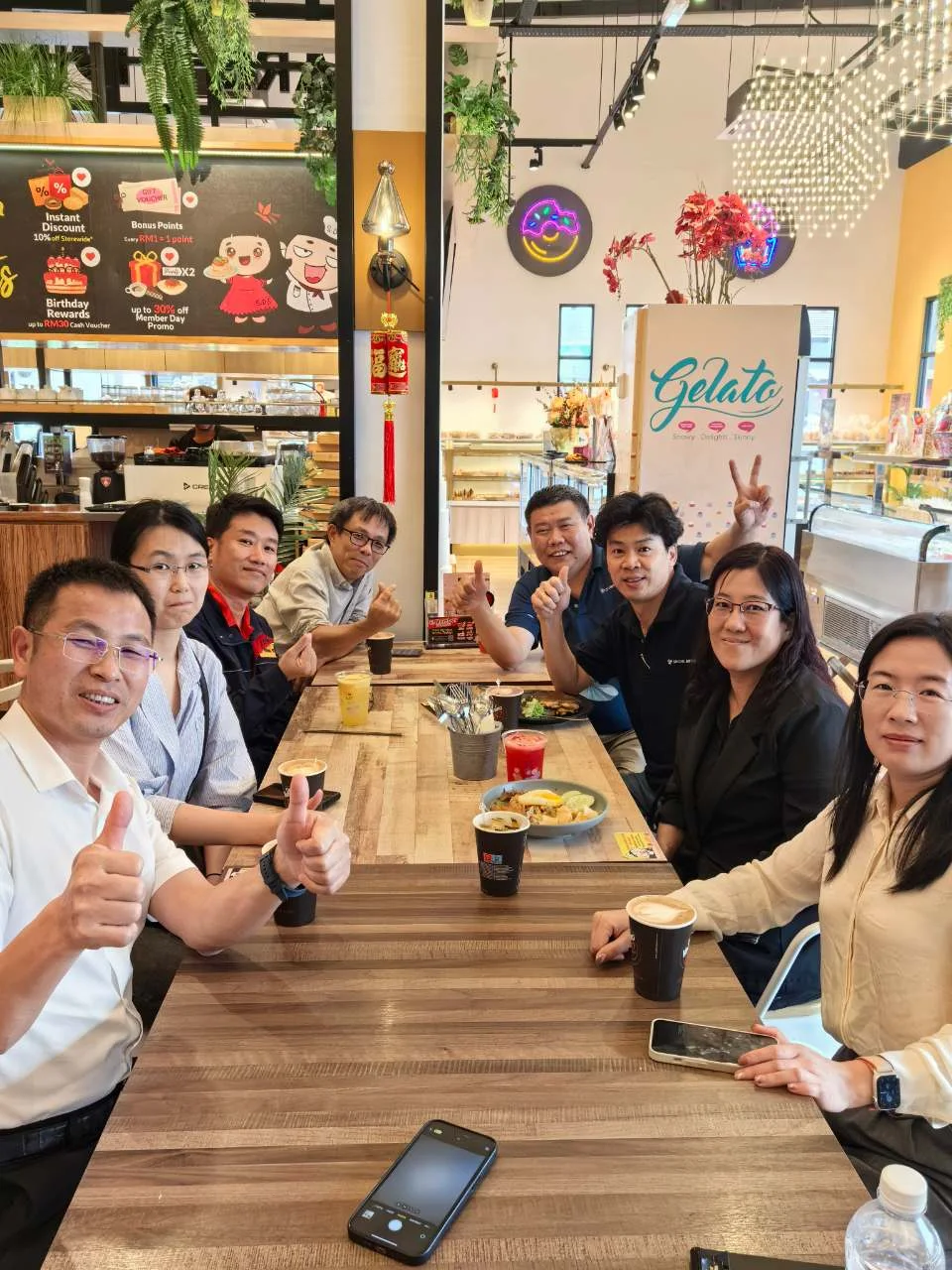 Creation Group team engages with Malaysian customers