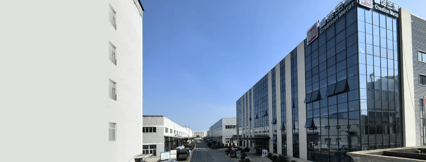Panoramic view of the Creation Metal manufacturing base